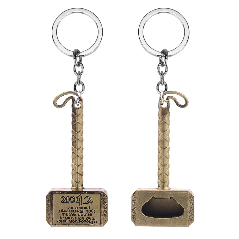 Command™ Thor Hammer Metal Keychain