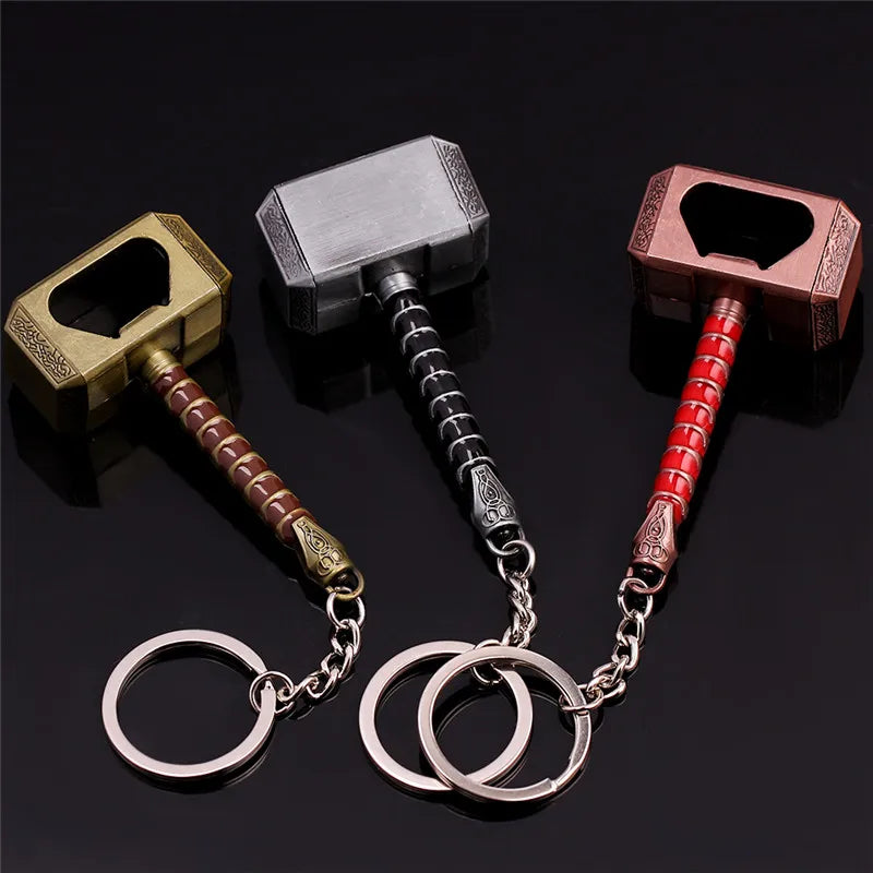 Command™ Thor Hammer Metal Keychain
