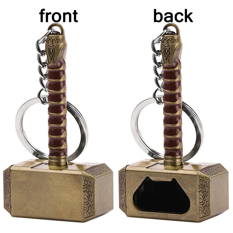 Command™ Thor Hammer Metal Keychain