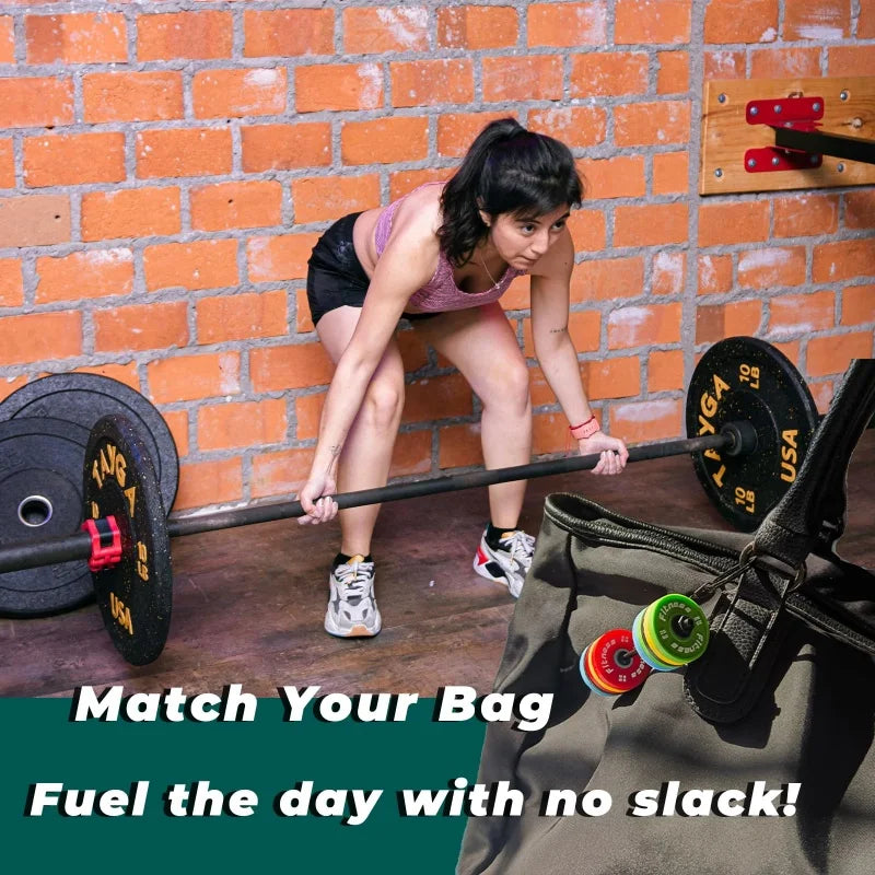 Command™ Barbell Keychain