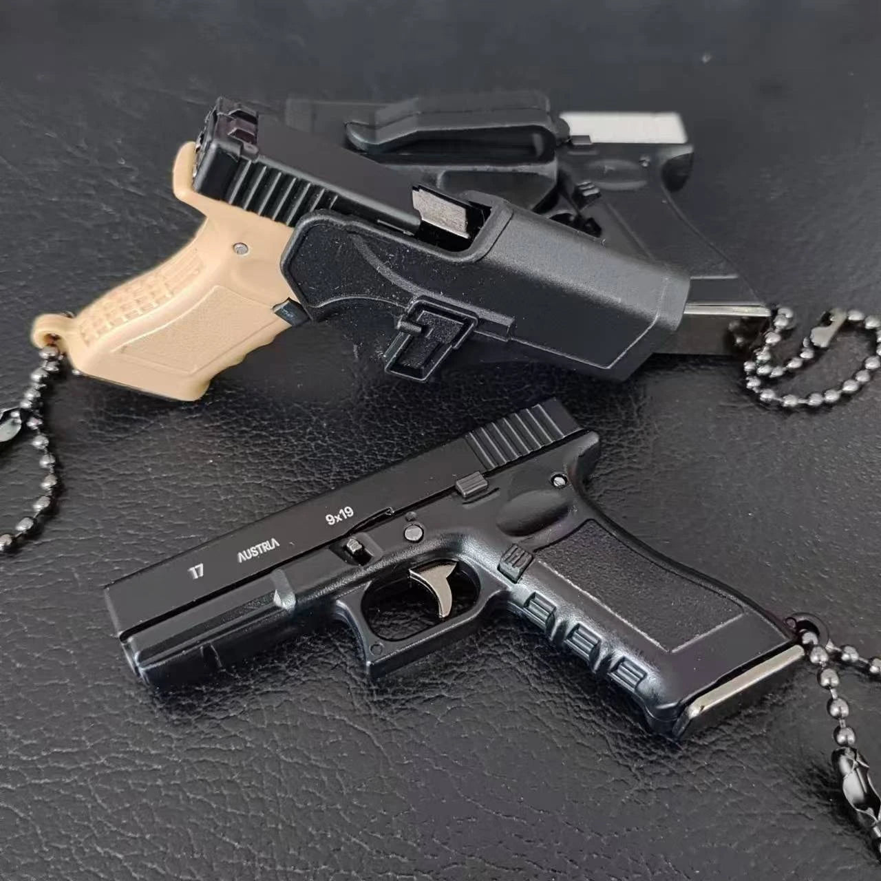 Command™ G17 Pistol Model With Holster Keychain