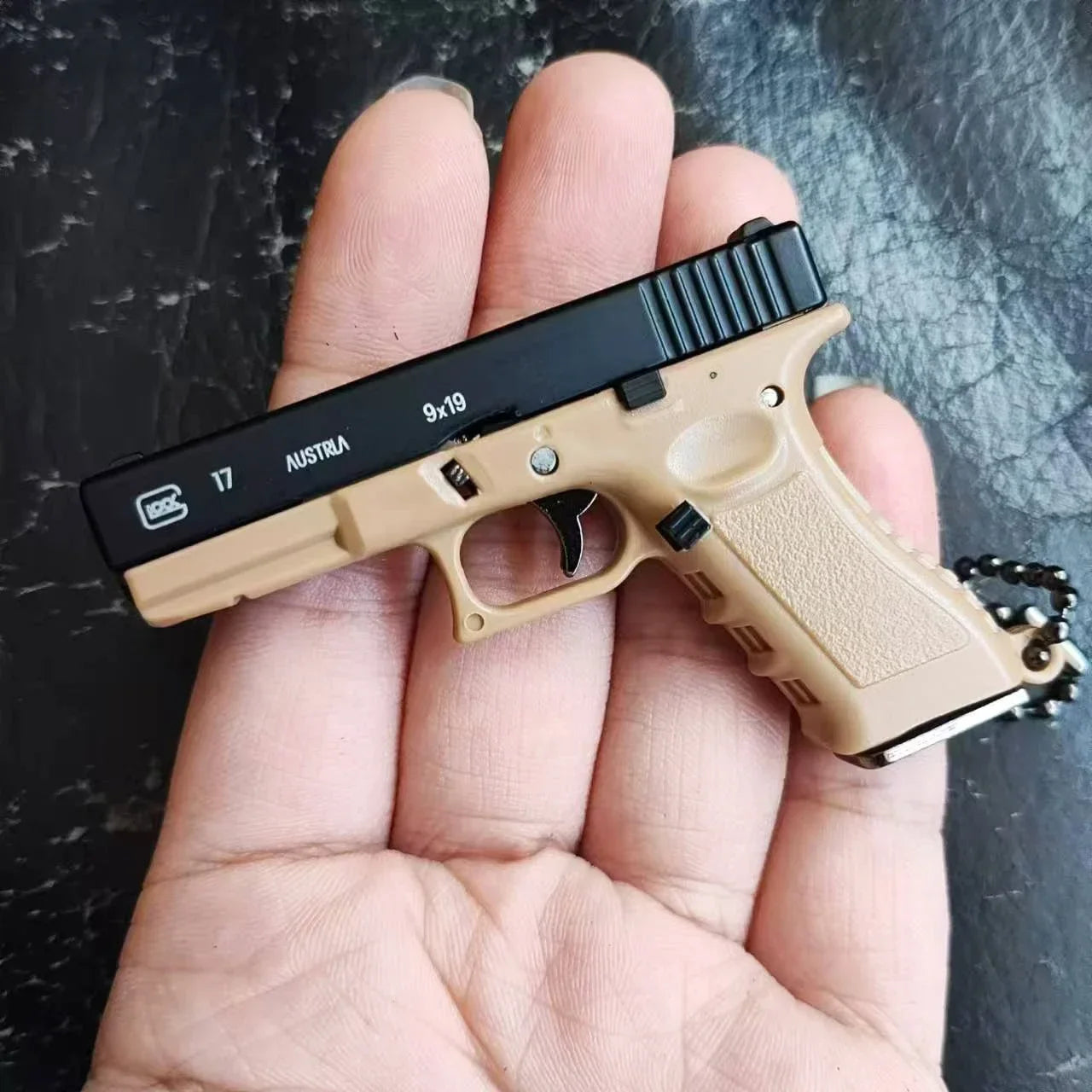 Command™ G17 Pistol Model With Holster Keychain