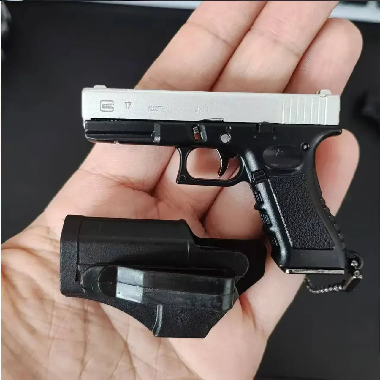 Command™ G17 Pistol Model With Holster Keychain