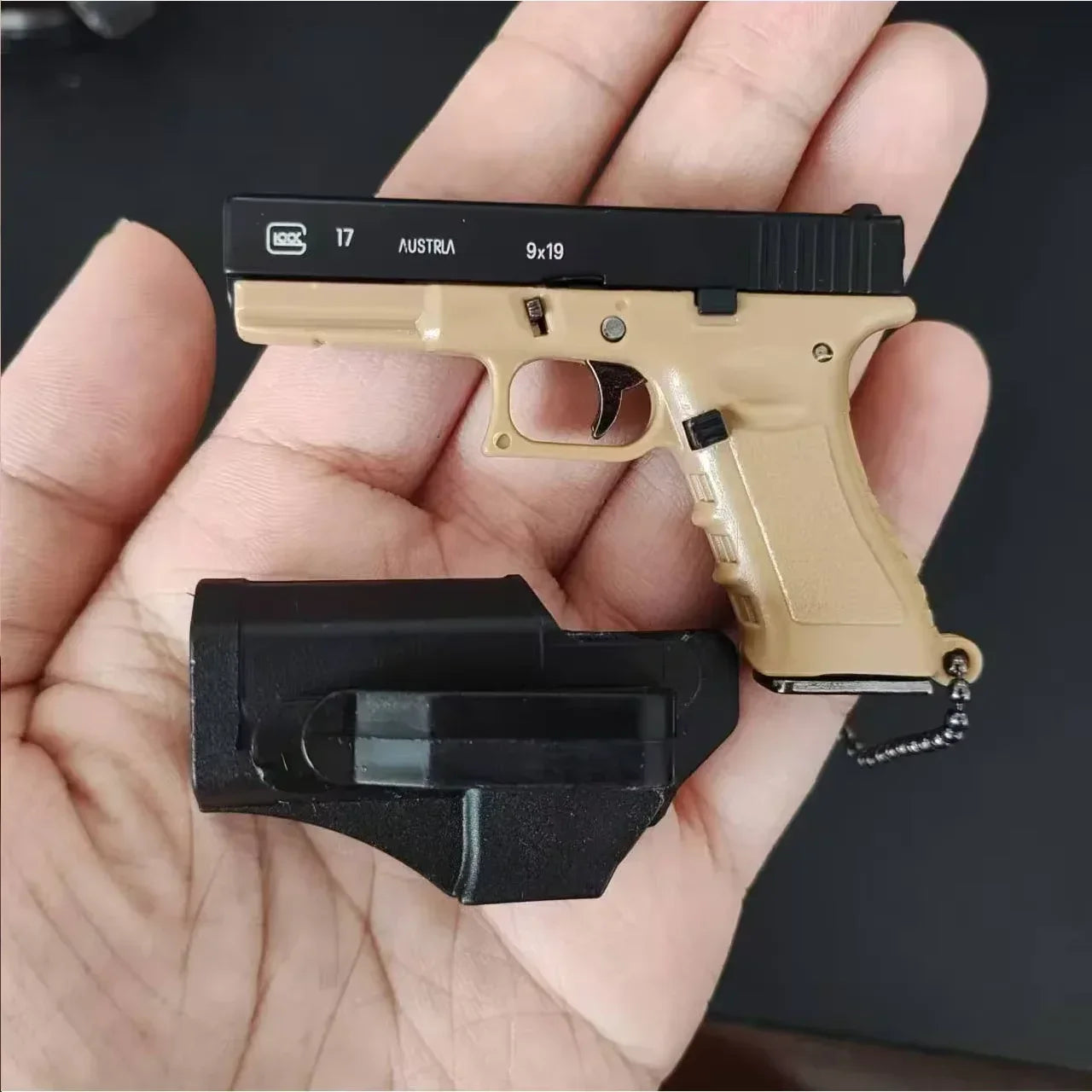 Command™ G34 Miniature Pistol Model With Holster Keychain