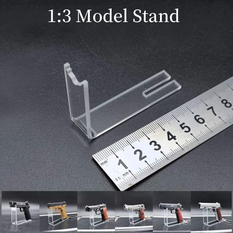 Command™ Wood Handle M92 Gun Keychain