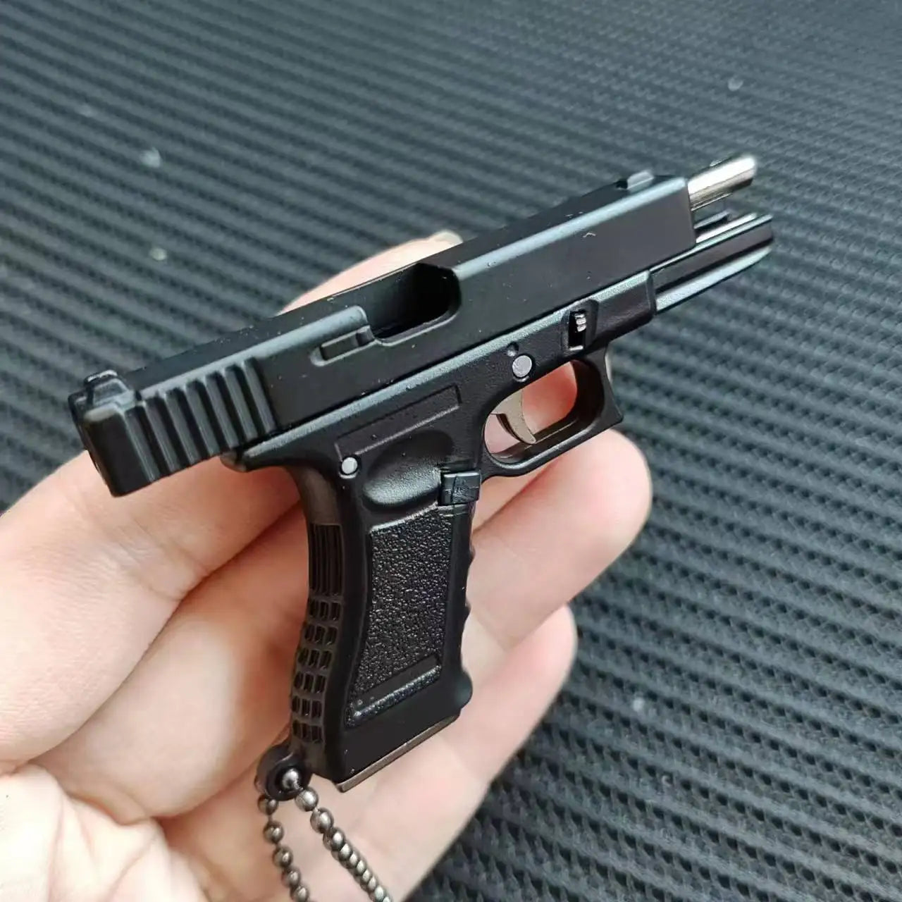 Command™ G17 Miniature Pistol Model With Holster Keychain