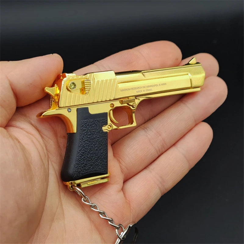 Command™ Wood Handle M92 Gun Keychain