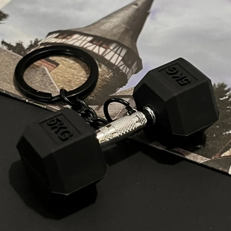 Command™ Barbell Keychain