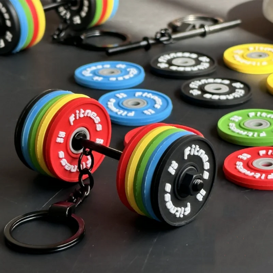 Command™ Barbell Keychain