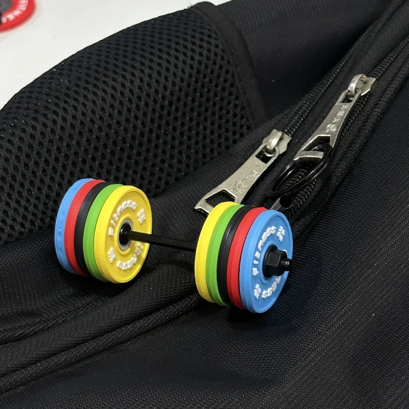Command™ Barbell Keychain